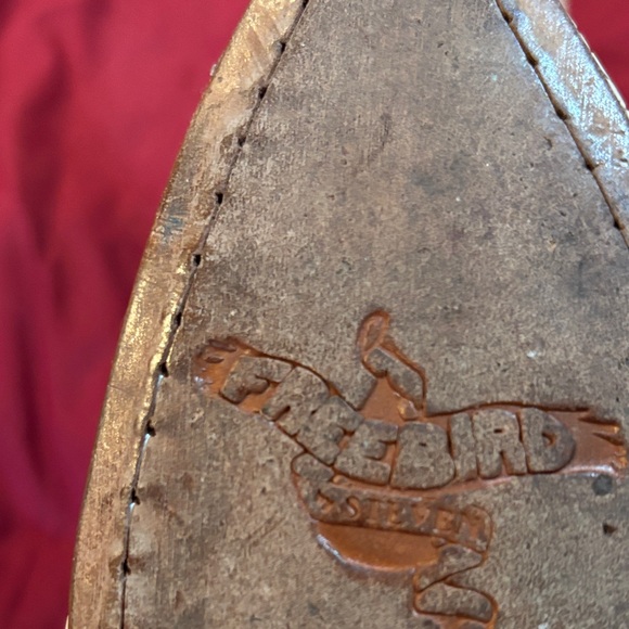 Freebird Textured Cream Heeled Boots - Picture 5 of 5